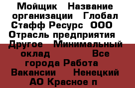 Мойщик › Название организации ­ Глобал Стафф Ресурс, ООО › Отрасль предприятия ­ Другое › Минимальный оклад ­ 30 000 - Все города Работа » Вакансии   . Ненецкий АО,Красное п.